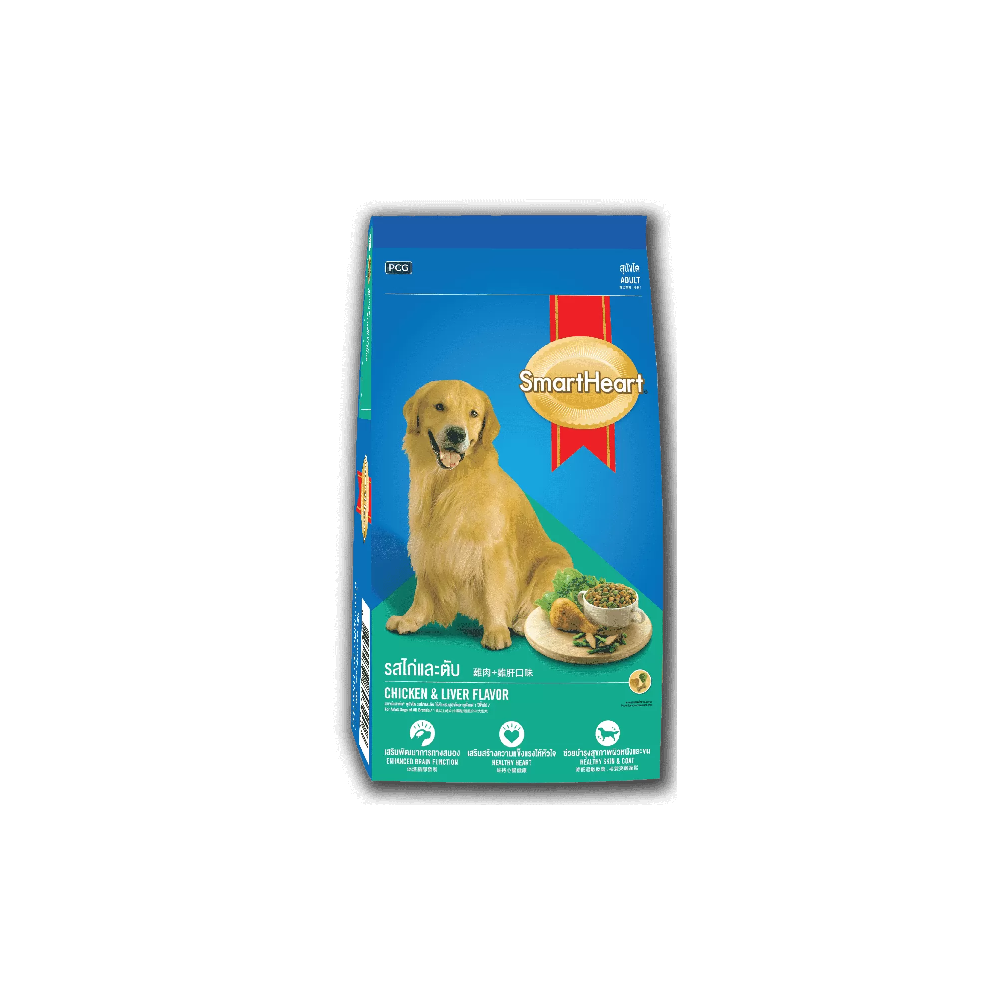 Smart Heart Adult Dog Food Chicken & Liver 500G - image 3