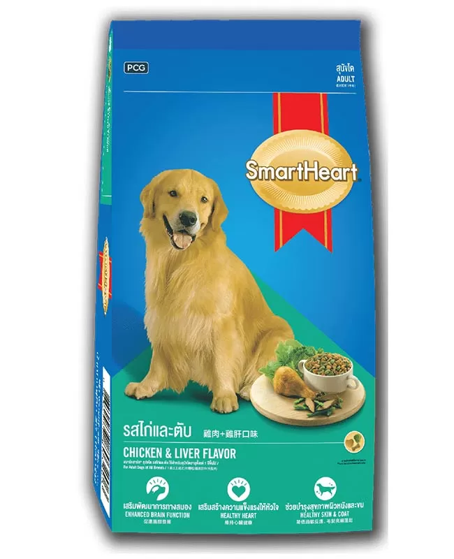 Smart Heart Adult Dog Food Chicken & Liver 500G - image 7