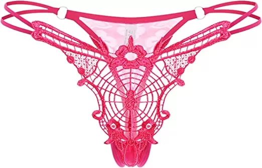 Spider Mesh Design Nightwear Lace Panties XTOYS