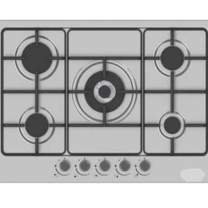 ABANS SIGNATURE -70CM 5 GAS BURNER HOB  WITH FFD -SS