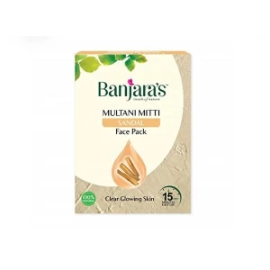 Banjara's Multani Mitti + Sandal Face Pack Powder 100gms