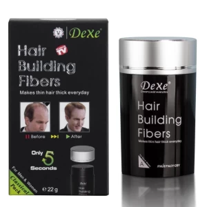 DEXE Authentic Brown Colour Hair Building Fibers 22g UK