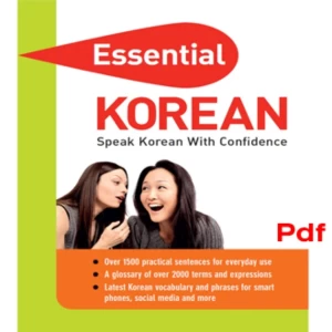 Essential Korean Speak Korean with Confidence Pdf Book