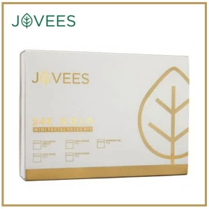 JOVEES 24 Carat Mini Gold Facial Value Kit – 75g Total