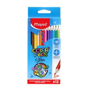 Maped Colour Peps Star 12 Colour Pencils
