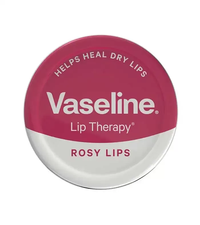 VASELINE Rosy Lip Balm Therapy Heals Dry Lips 20g