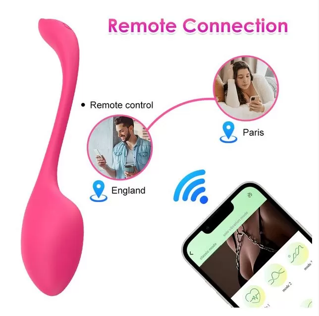 Wireless Bluetooth APP Remote Control Vibrating Egg - image 3