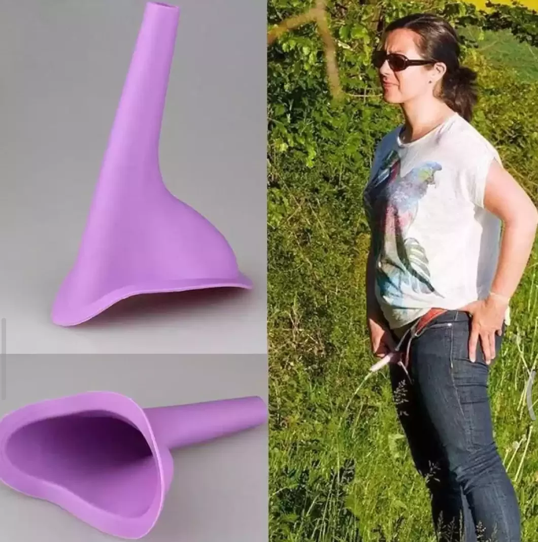 Woman Standing Piss Portable Toilet Urinal - image 8