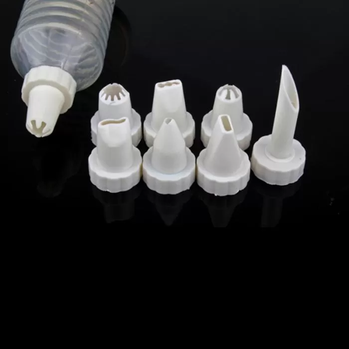 Cake Decoration With 8pc Moulds 8 Nozzles Plastic Icing Piping C - image 3