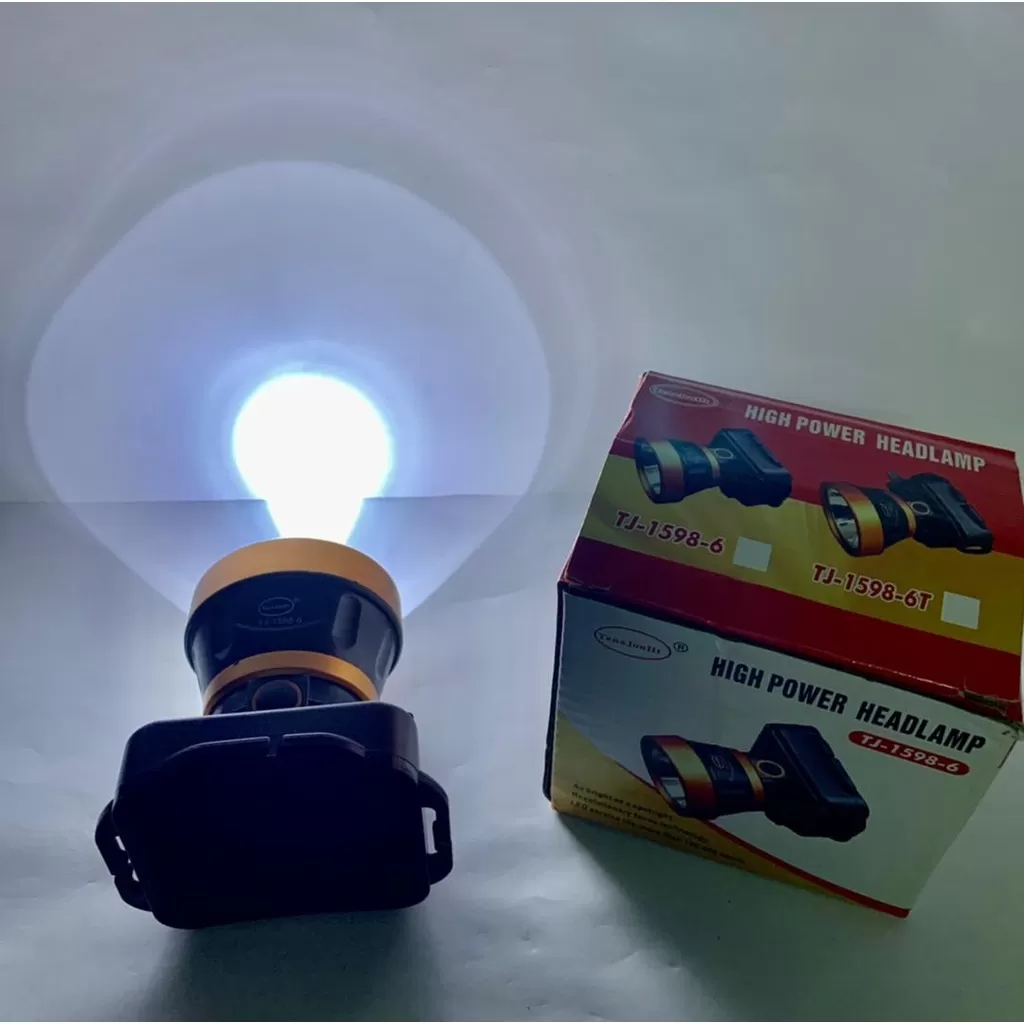 High Power LED Headlamp frontal Flashlight Rechargeable Headligh - image 7