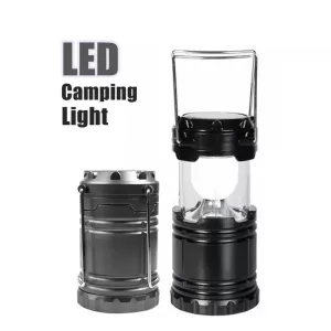 Solar Powered Camping Lantern, Solar LED Camp Light & Handheld F
