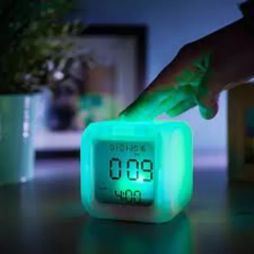 |RFL| Glowing LED Colour Changing Alarm Clock - image 5