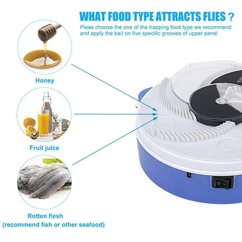 Fly Trap Anti Fly Killer Traps Automatic Flycatcher - image 6