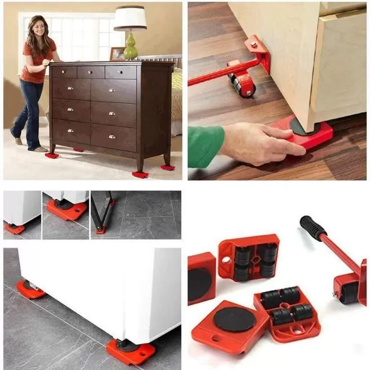 Furniture Transport Roller Moving Wheel Slider Remover - image 2