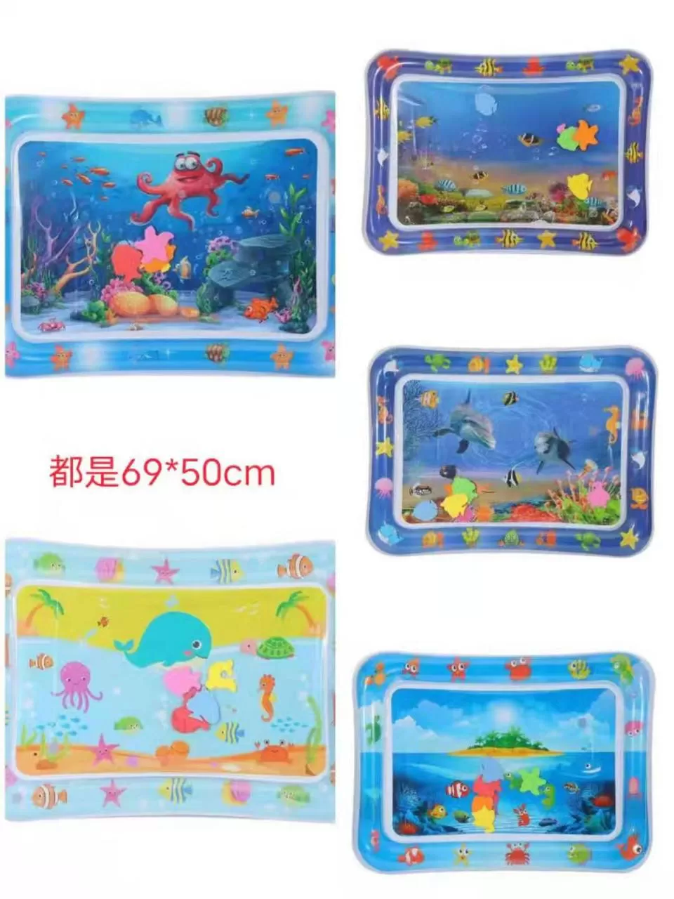 High Quality Baby Kids water play mat Inflatable Infant - image 3