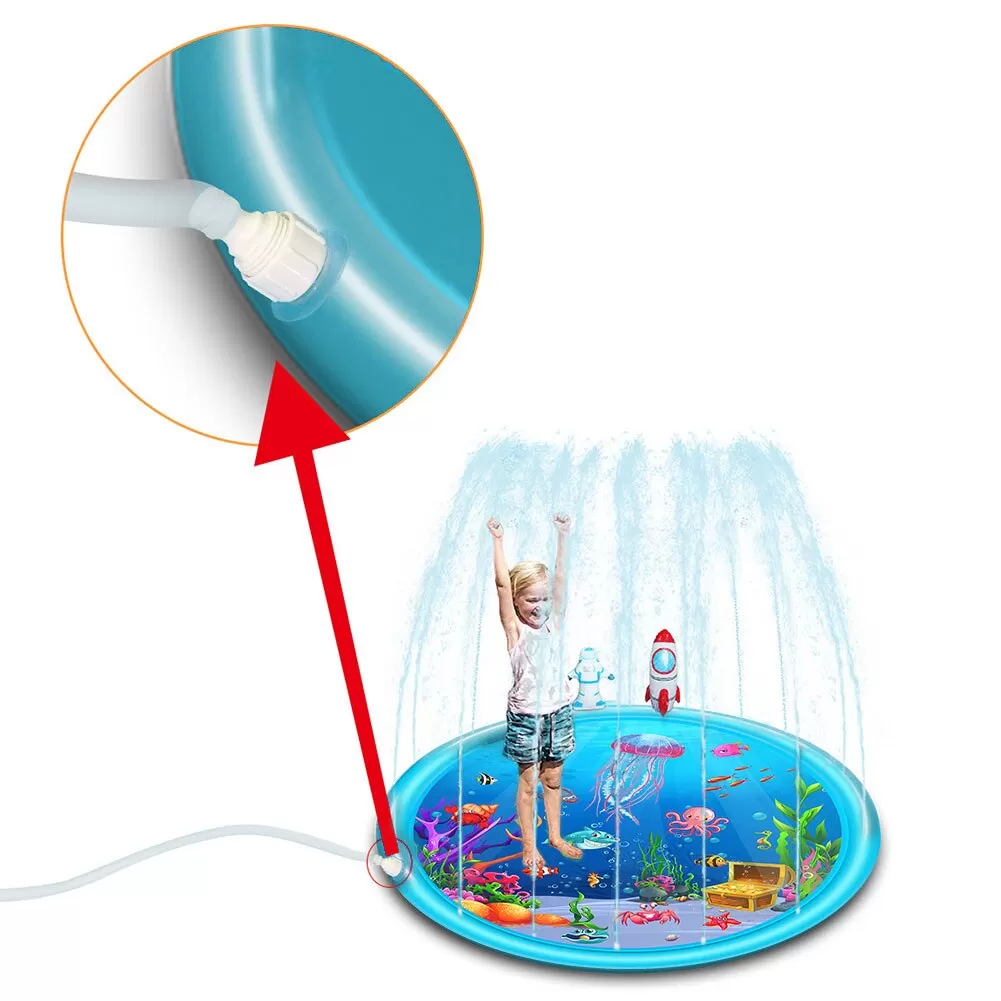 Inflatable Splash Pad for Babies, Toddlers and Kids, - image 5