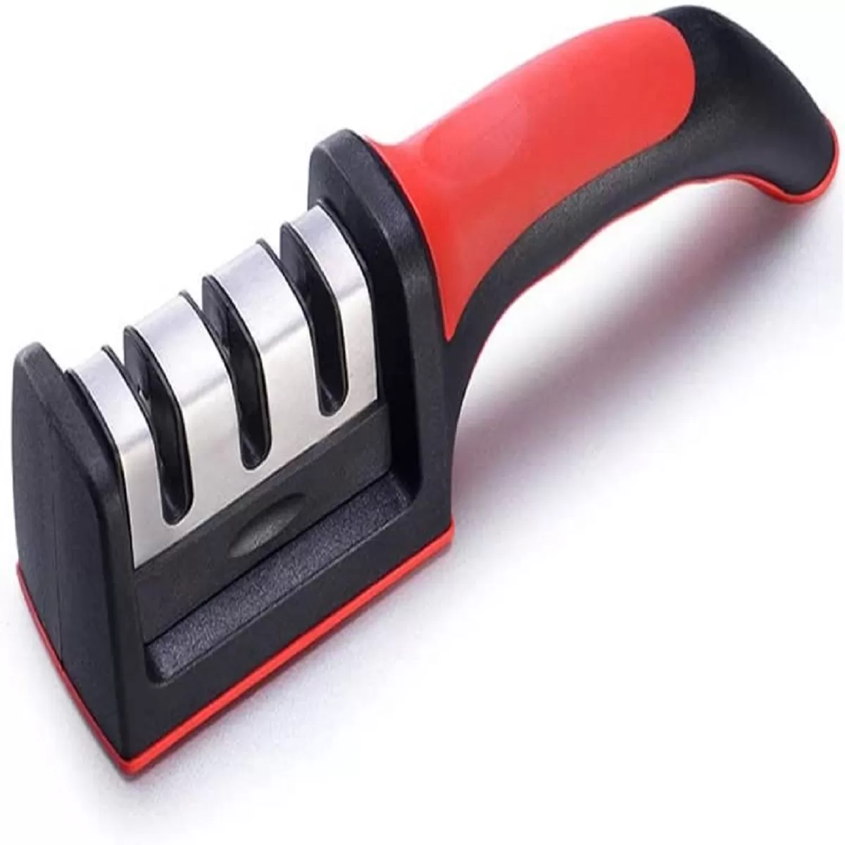 Kitchen Grip Handle 3 Stages Knife Sharpener - image 3
