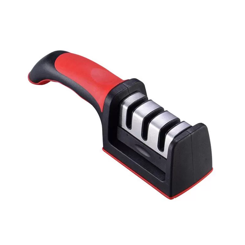 Kitchen Grip Handle 3 Stages Knife Sharpener - image 5