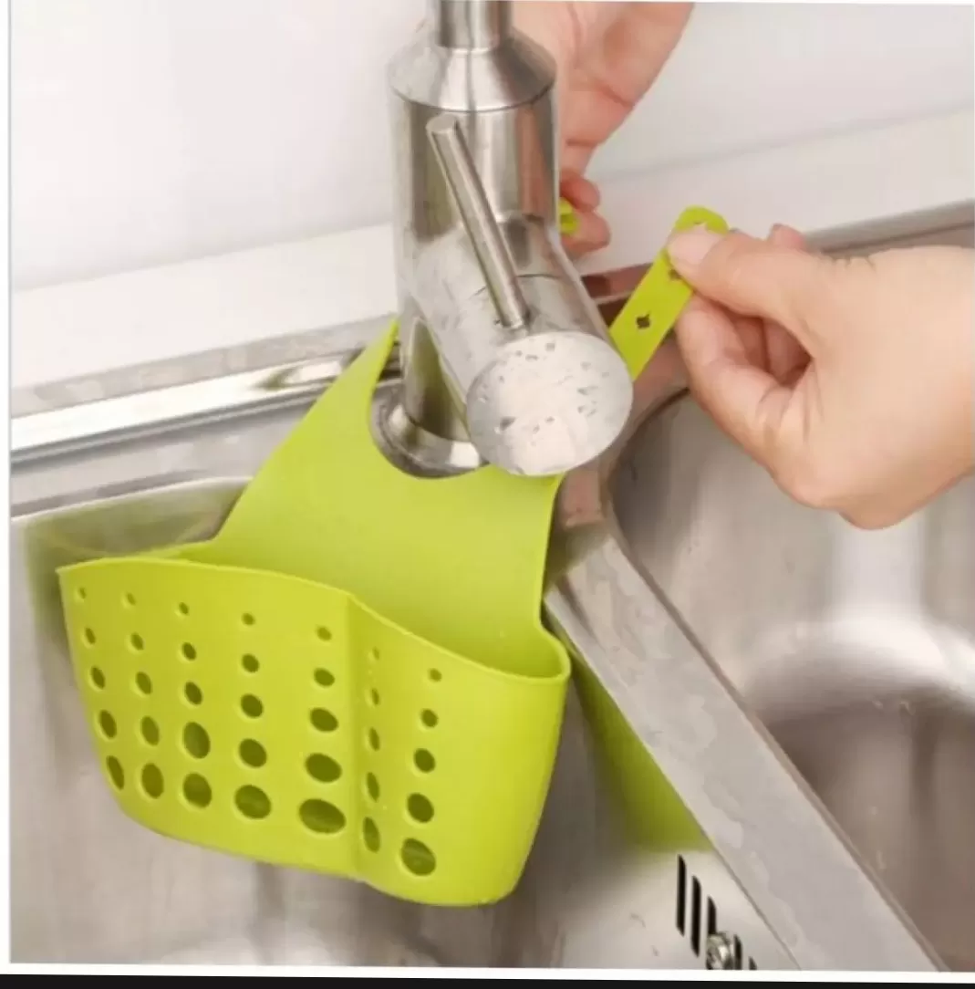 Kitchen Sink basket Faucet Hanging Organizer Sink Draining - image 5