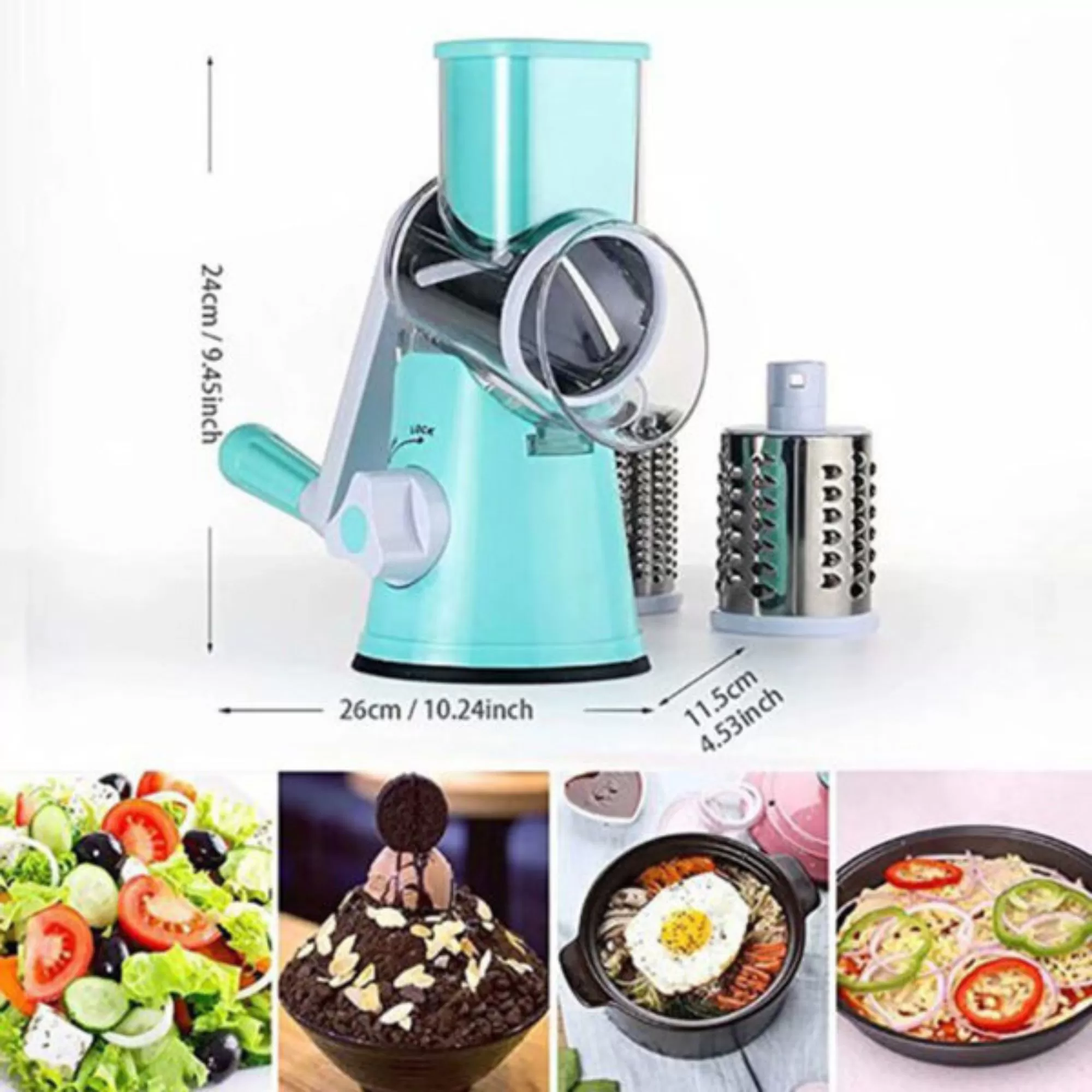 Kitchen Table Top Vegetable Slicer Vegetable Cutter - image 6
