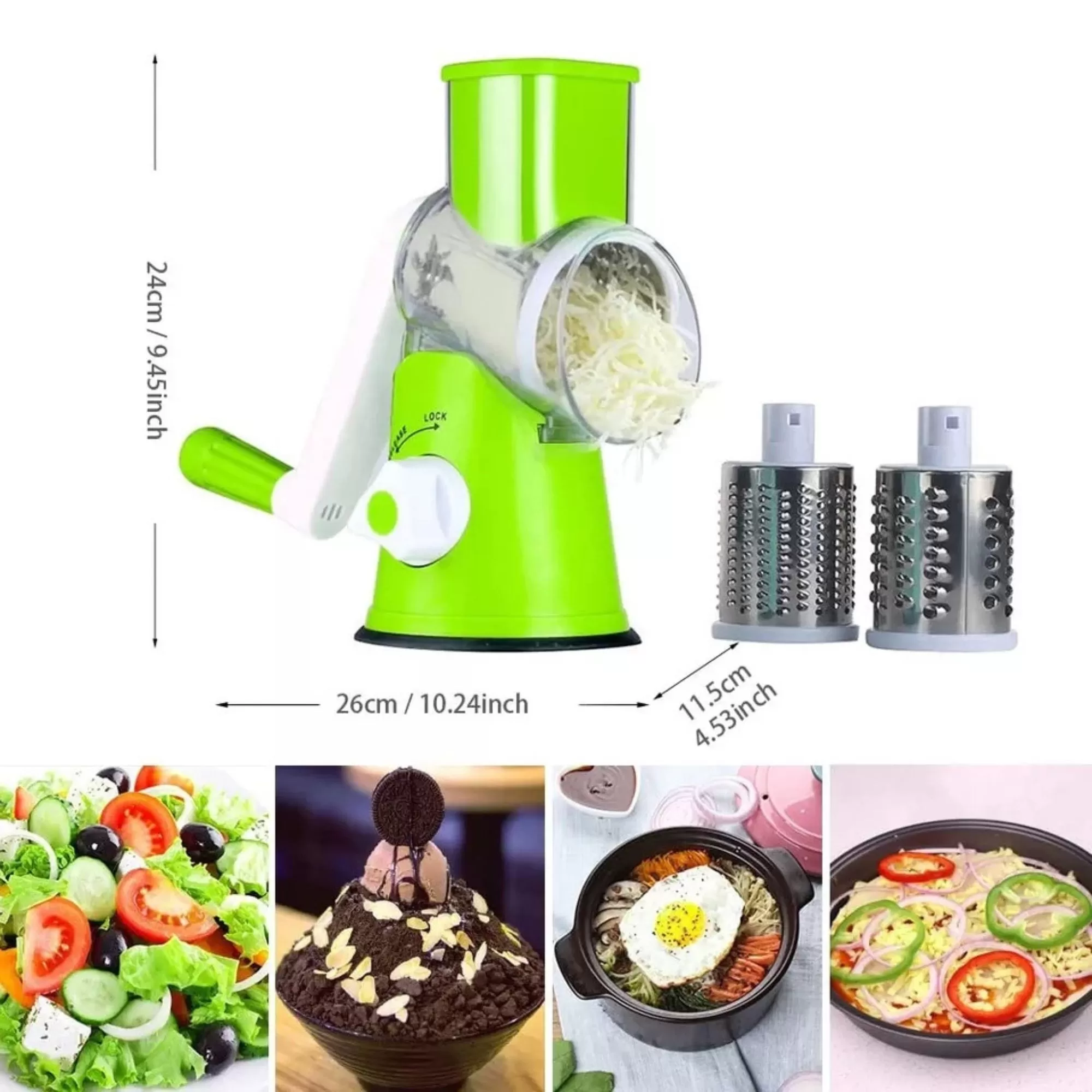 Kitchen Table Top Vegetable Slicer Vegetable Cutter - image 7