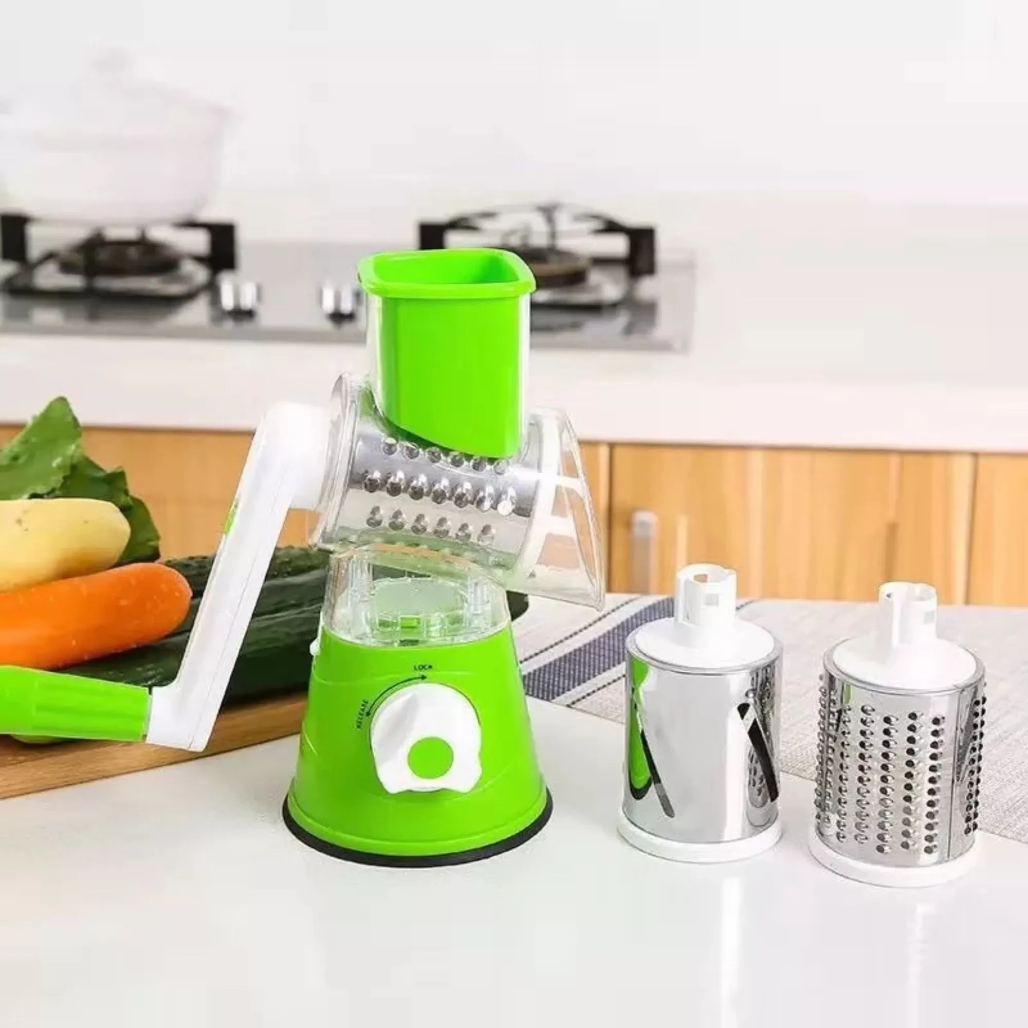 Kitchen Table Top Vegetable Slicer Vegetable Cutter - image 8