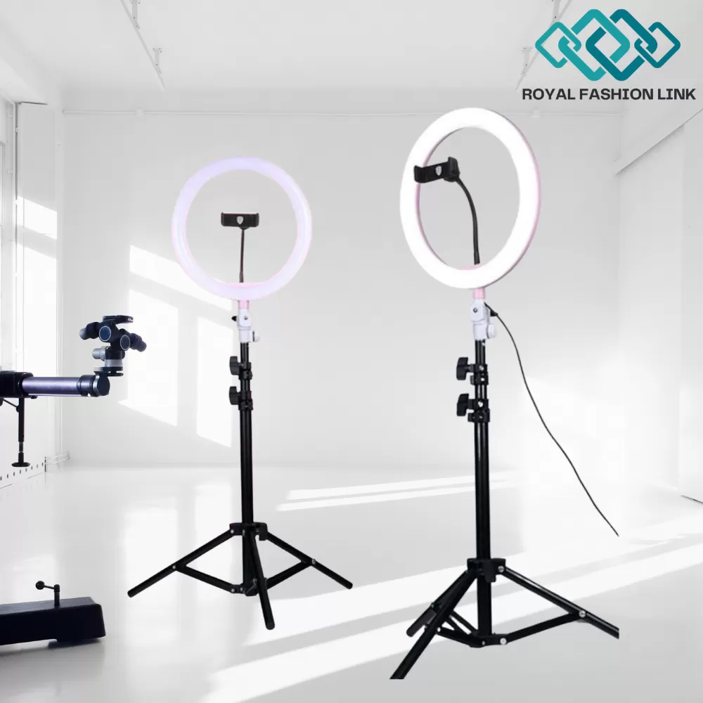 Ring Light 10 Inch LED Selfie Light with Tripod Lighting Tik - image 2