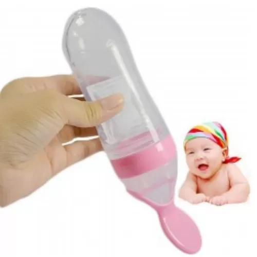 Silicone Squeeze Bottle Spoon - Baby Feeding - image 2