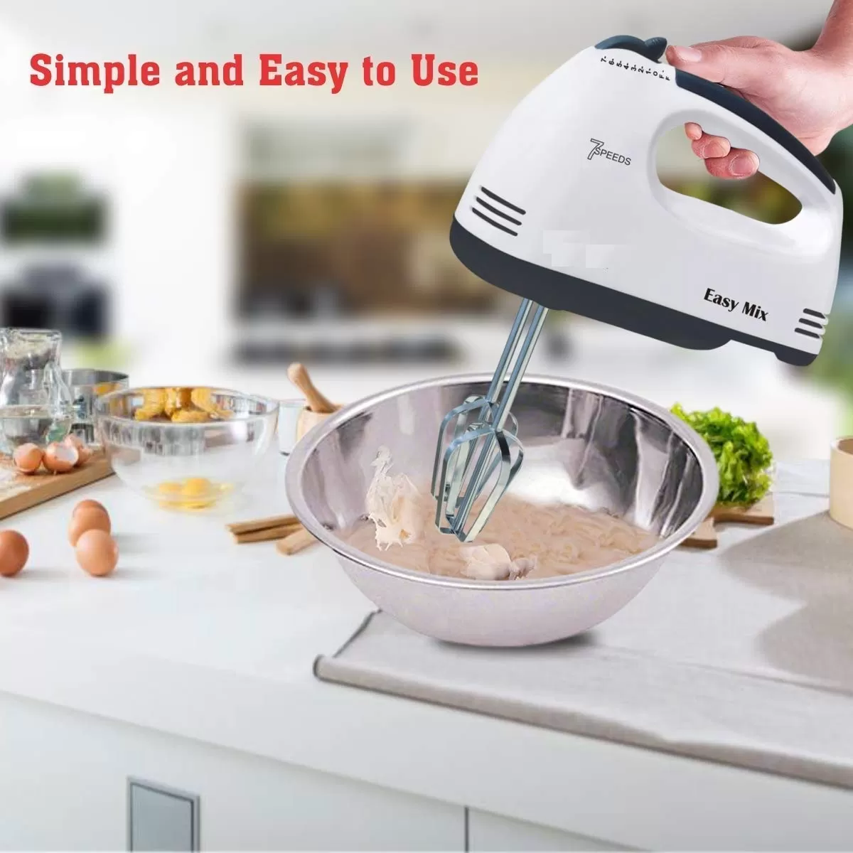 Speed Portable Handheld Hand mixer electric egg beater - image 2