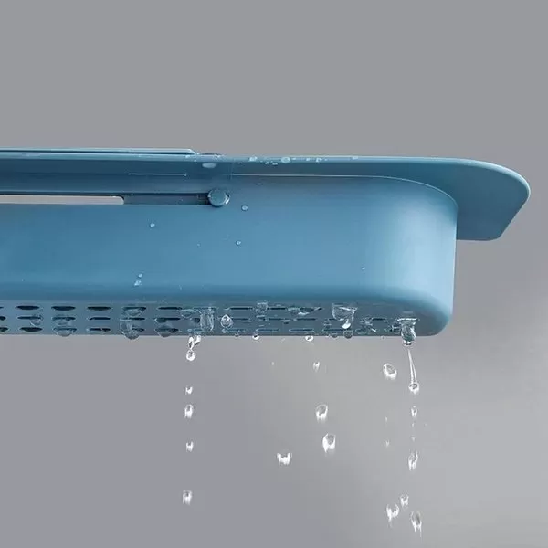 Telescopic Sink Holder, Adjustable Drainer Sink Tray Sponge - image 5