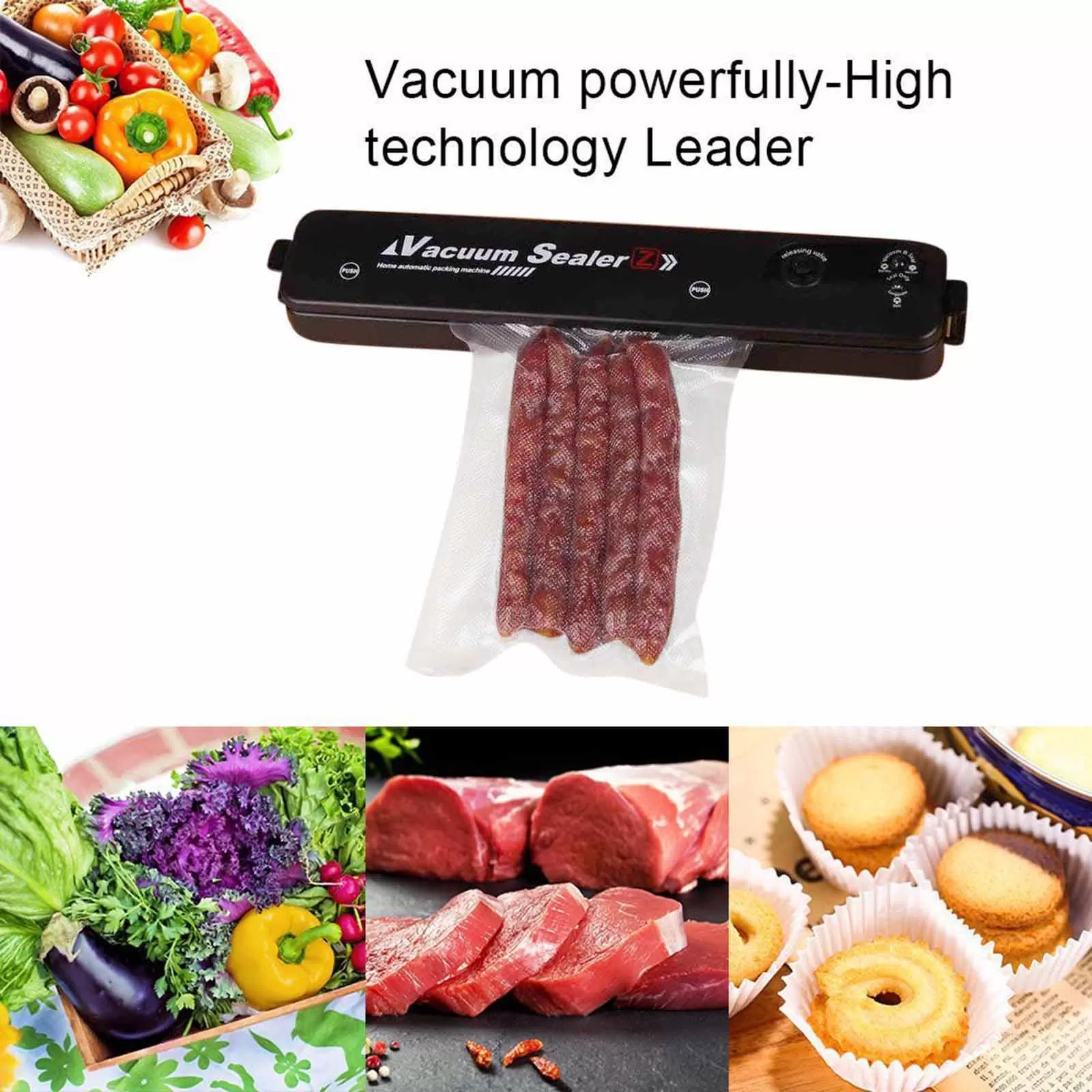 Vacuum Sealer Machine - Automatic Food Sealer - image 7
