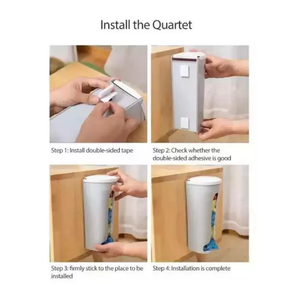 Wall Mount Bag Storage Box, Garbage Bag Storage Box - image 2