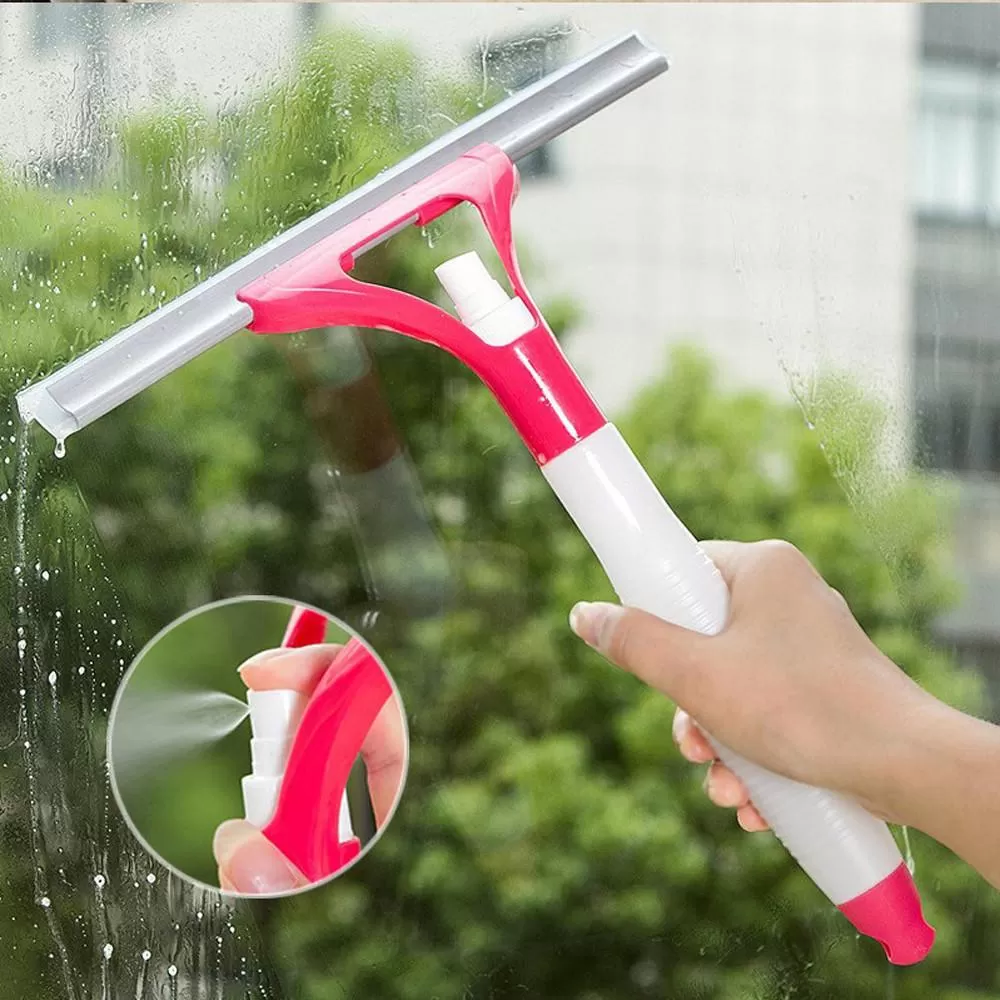 Window Glass Spray Cleaning Brush Water Glass Scratch Car Gl - image 1