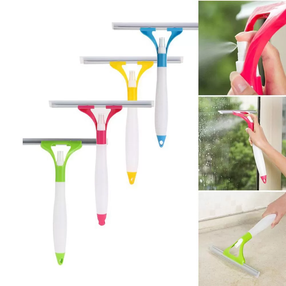 Window Glass Spray Cleaning Brush Water Glass Scratch Car Gl - image 2