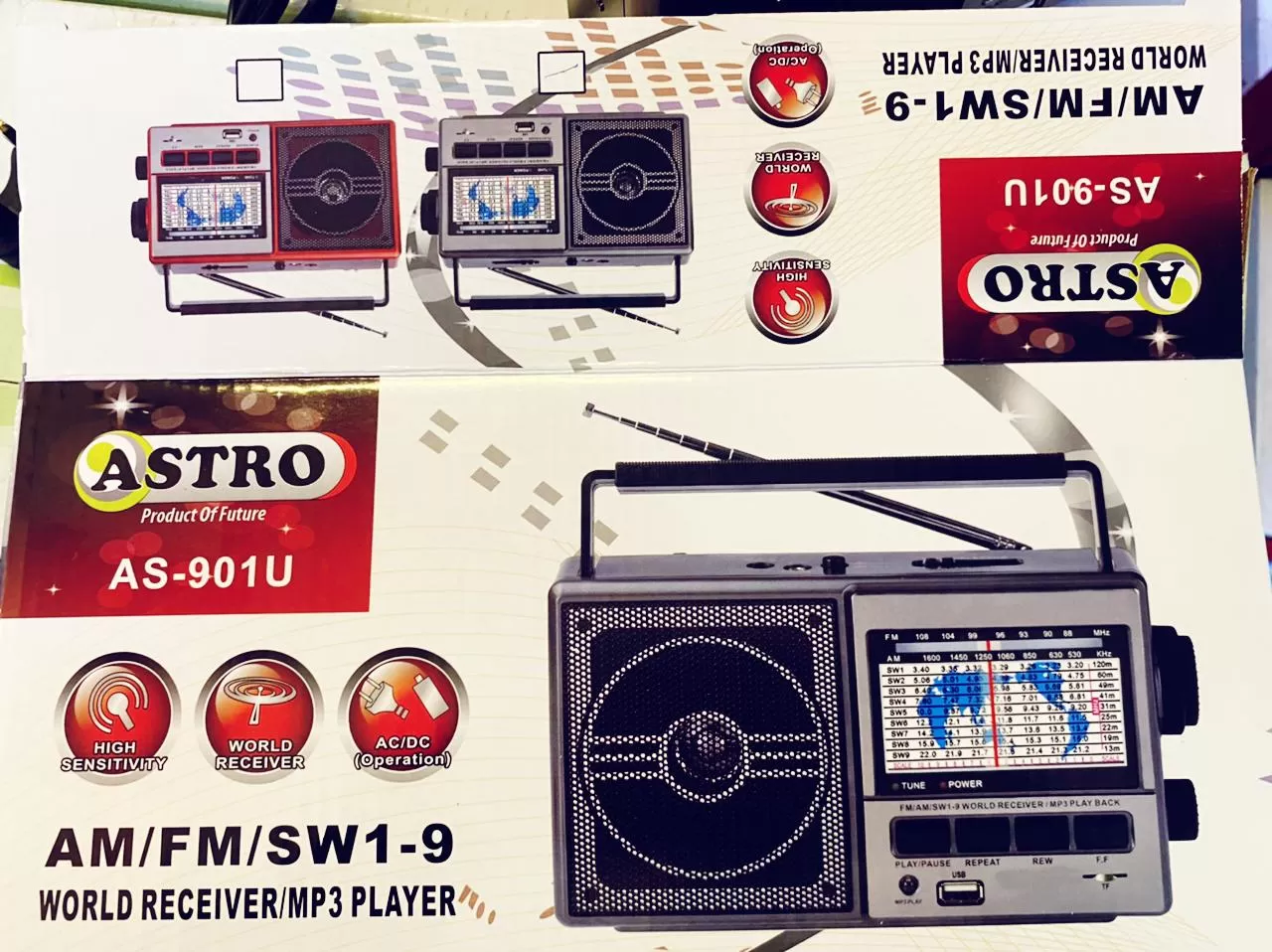 [Best For Gift Your Parents] AM FM Portable Radio Battery Op - image 7