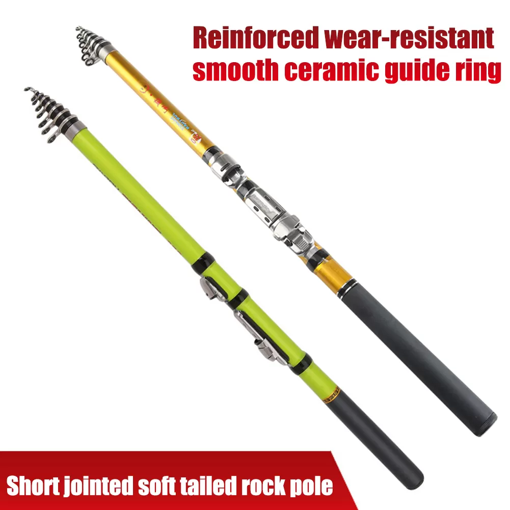 [New Tecno Carbon]  2.4meters Fishing Tackle Outdoor  Mini T - image 1