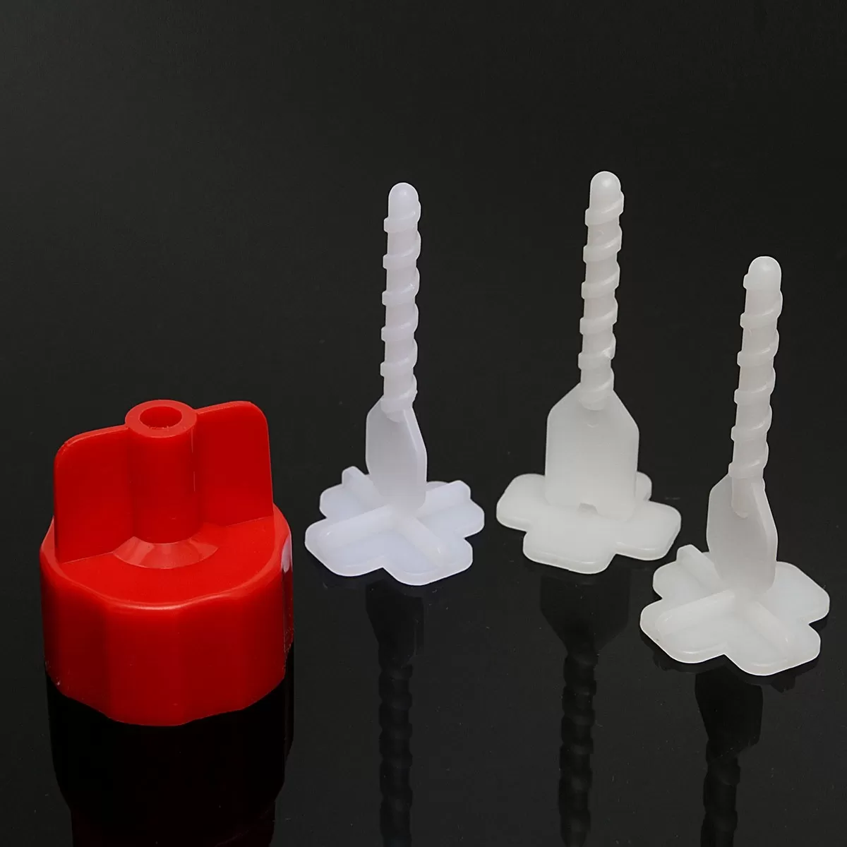 [No Cap]  50X Tile Flat Leveling System Path Floor Wall Cera - image 1