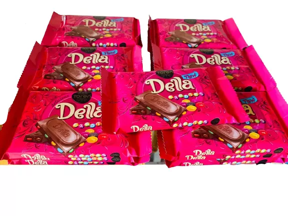 10x Della Foreign Chocolate Pack Real Choco Taste - image 2