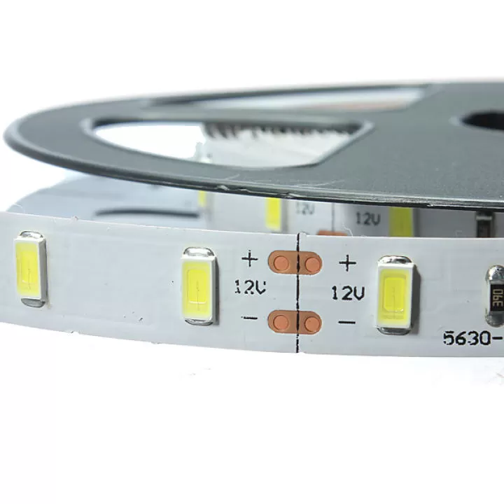 12V 5M 300 Leds 5050  Pure White Ultra Bright Flexible Strip - image 2