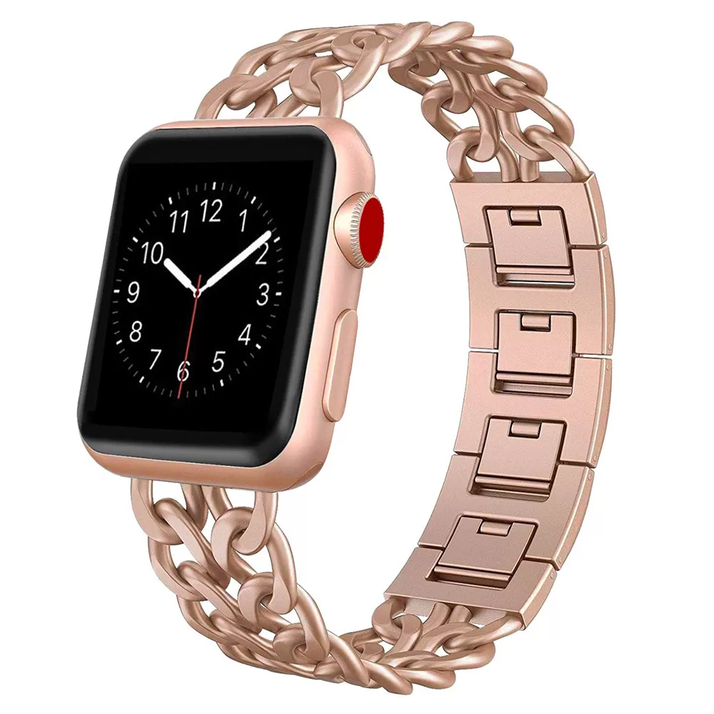 18K Gold Stainless Steel Strap  Band Metal Link Bracelet Str - image 7