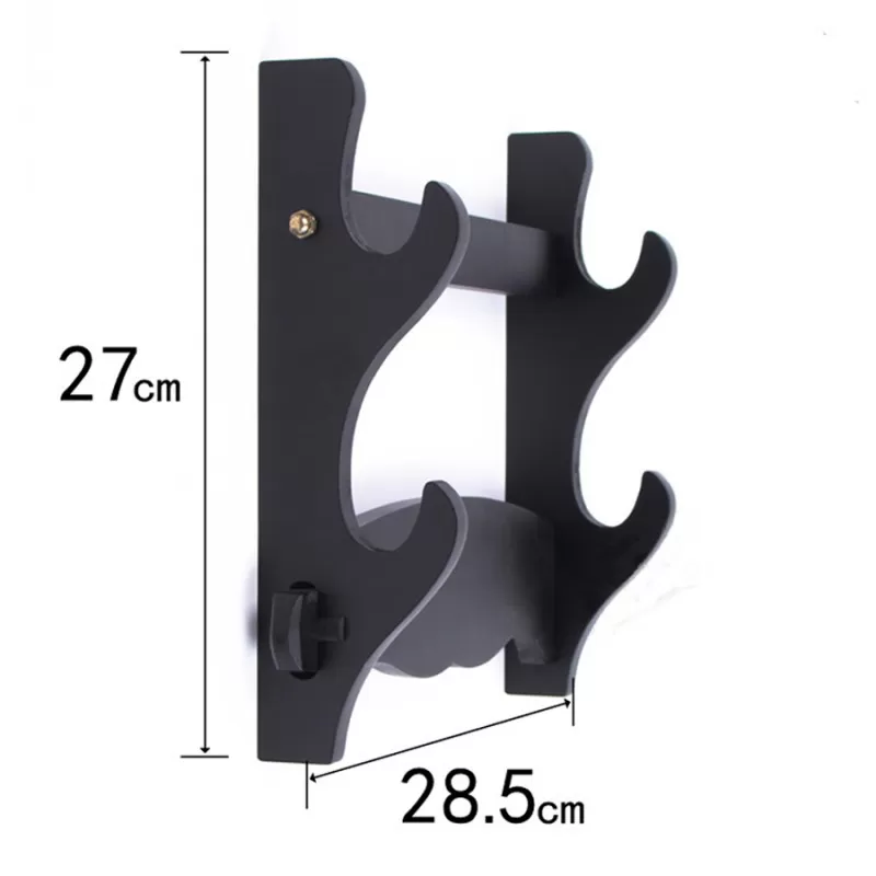 2 Tier Sword Holder Wall Mount Samurai Sword Rac Sword Katan - image 3