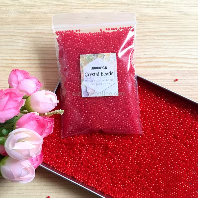 2950PCS/ Bag Aqua Soil For Water Gun Pearl Shaped Crystal So - image 6