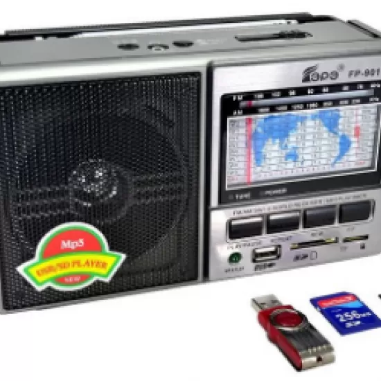 3Power Mode Rechargerble Radio With USB/SB  High Quality - image 2