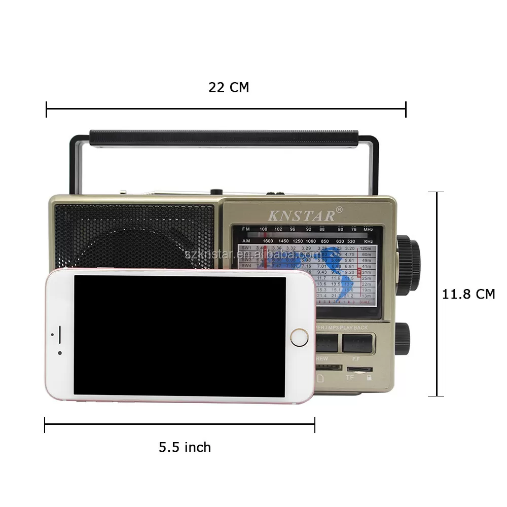 3Power Mode Rechargerble Radio With USB/SB  High Quality - image 3