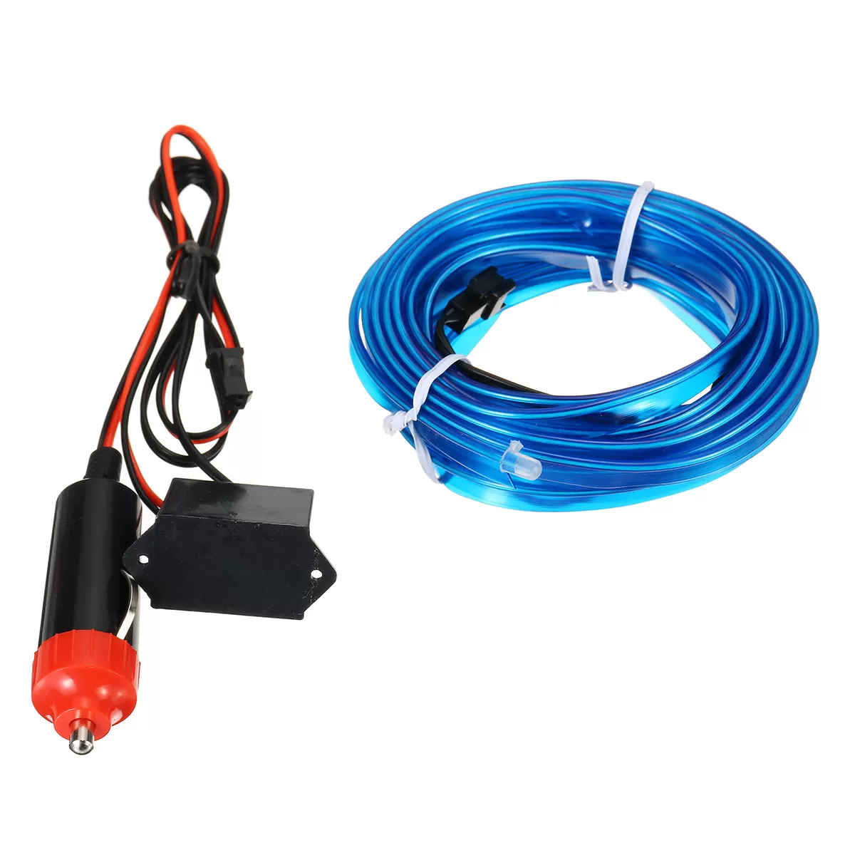 5M Car Interior Lighting Car LED Strips Car Decorative Atmos - image 7