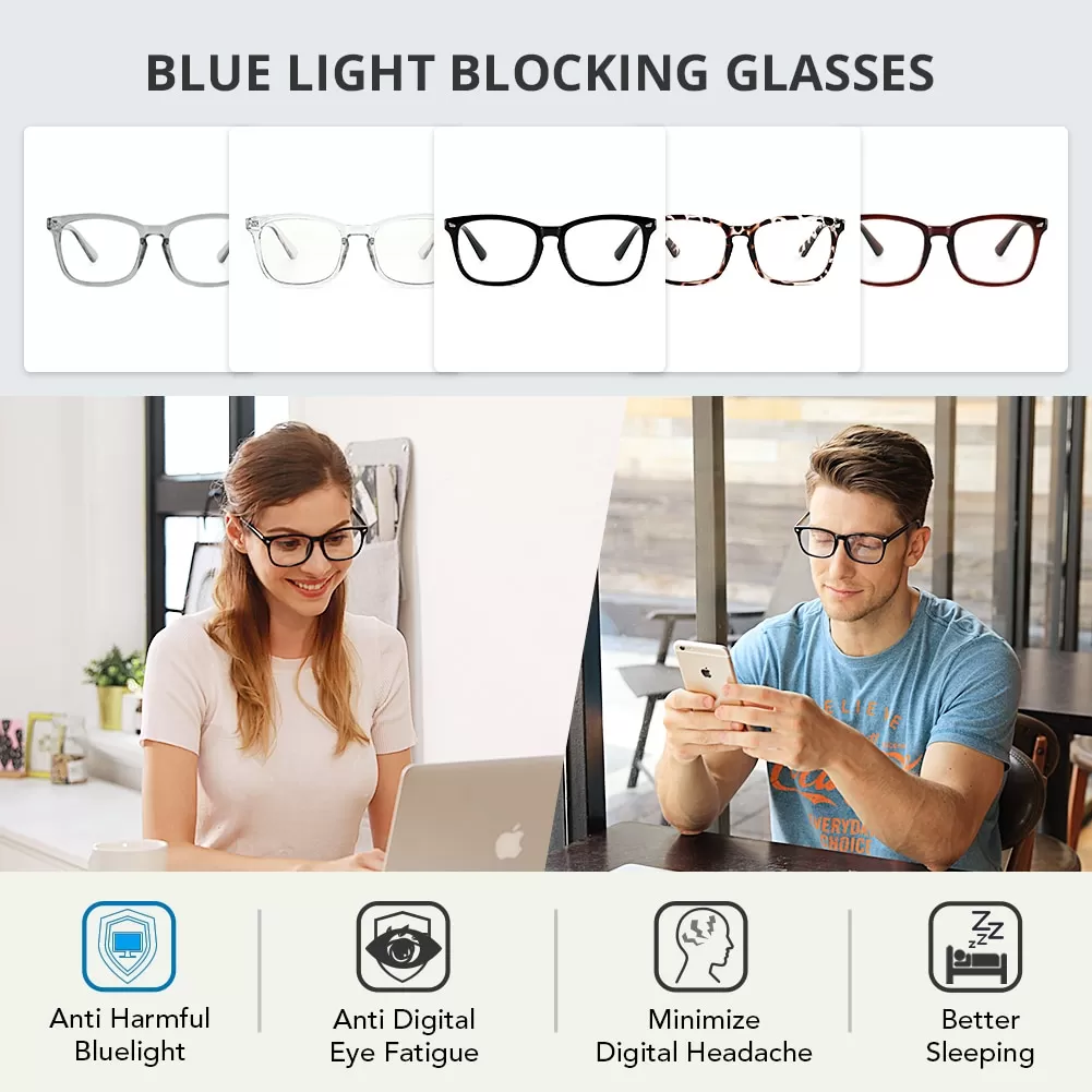 Blue Light Blocking Computer Glasses Anti UV Fatigue Headach - image 8