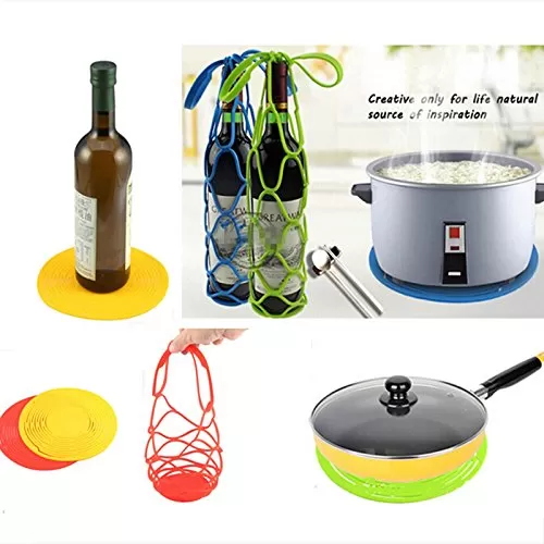 Cute Korean Design Green Color Multifunctional tensile silic