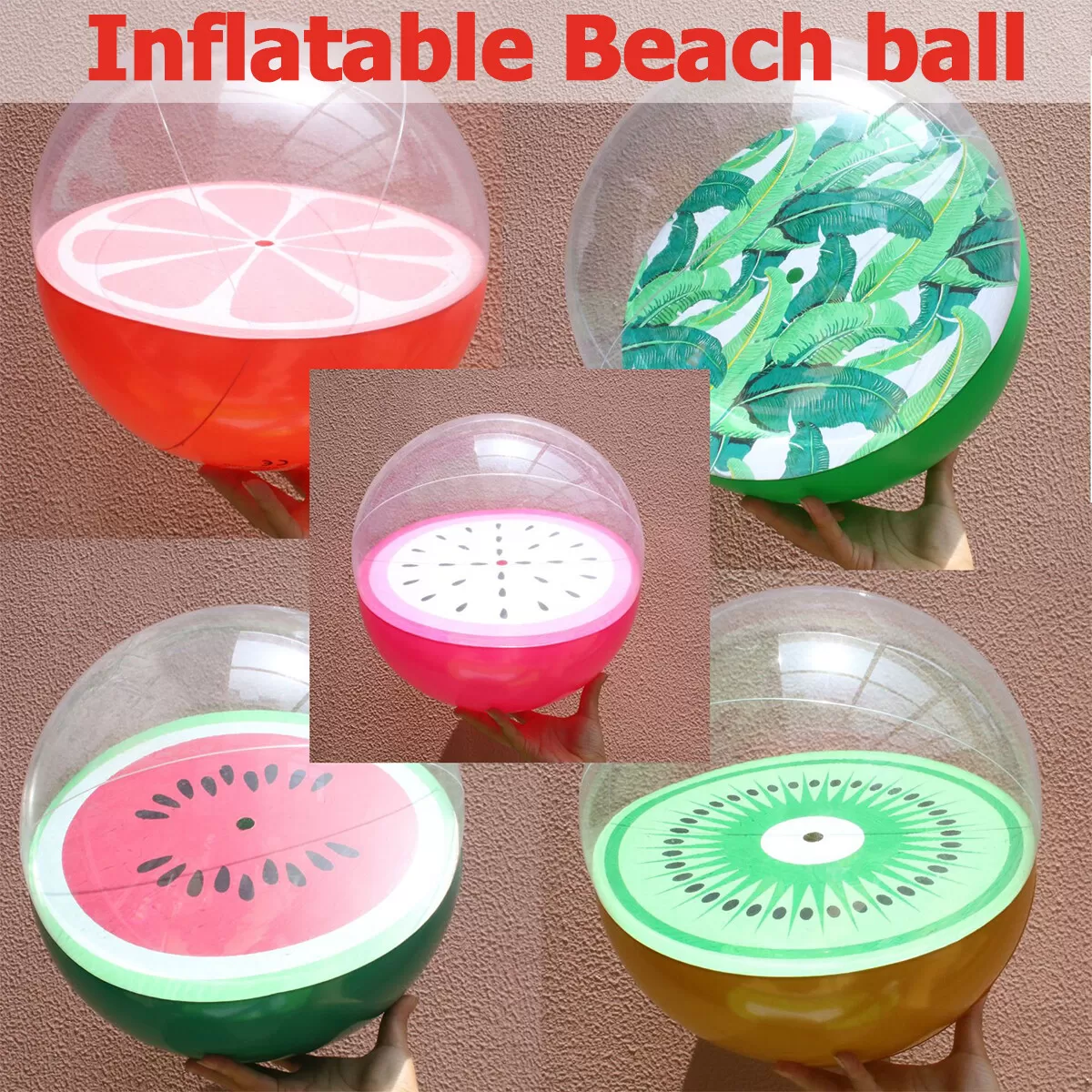 High Quality Kiwi 40cm PVC Environmental Inflatable Beach Ba - image 3