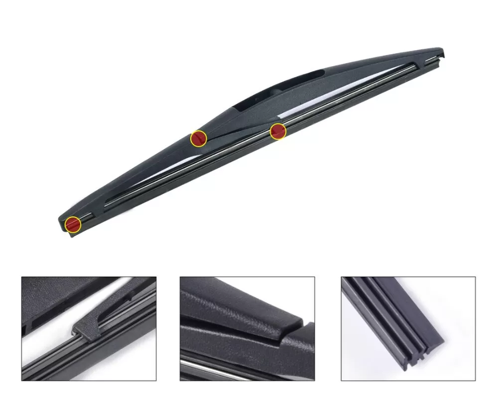 High Quality Universal 12 Rear Windscreen Windshield Wiper - image 2
