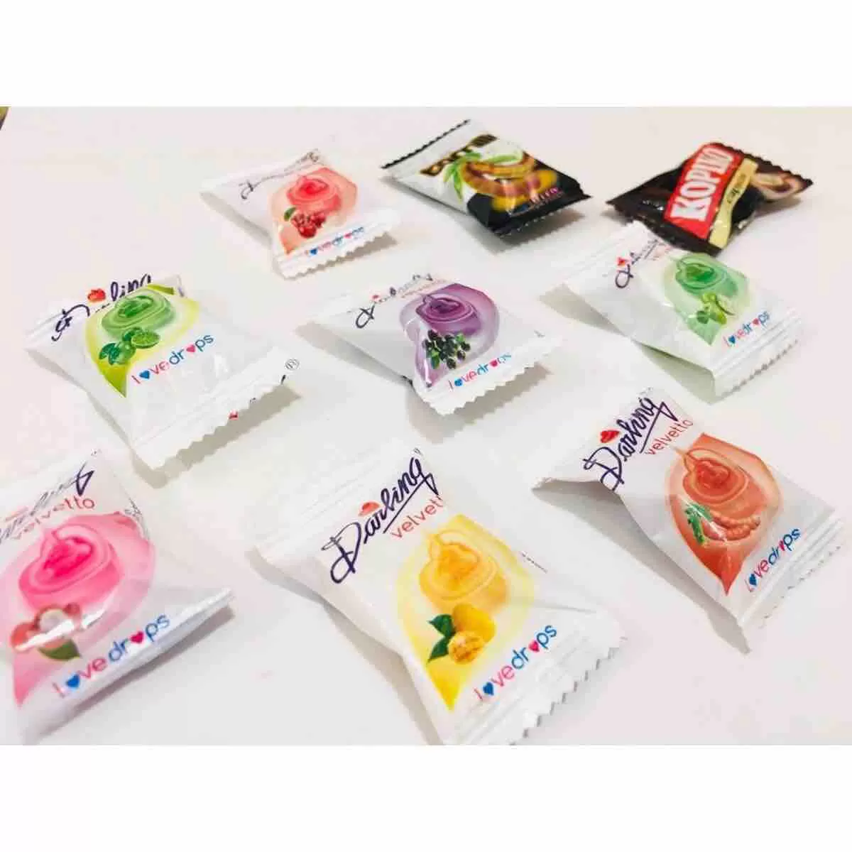Important Darling Toffees Random Flavors 166pcs Pack Natural - image 1